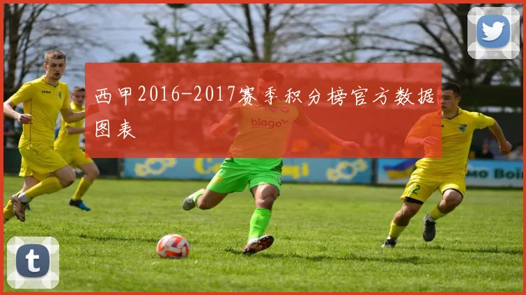 西甲2016-2017赛季积分榜官方数据图表